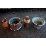 Four metalware items.Payment must be made in advance of collection which is strictly by