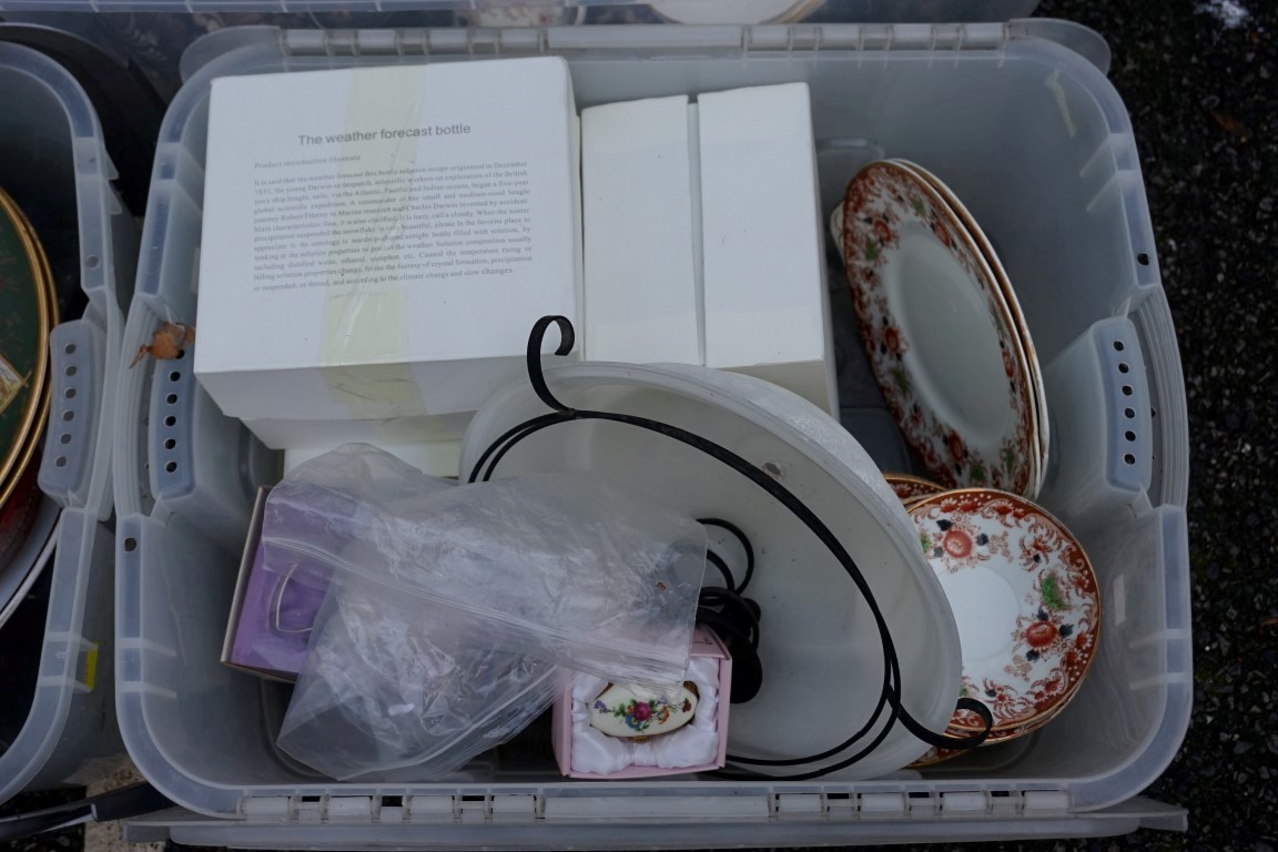 Four boxes of sundry china and glassware.Payment must be made in advance of collection which is - Image 6 of 7