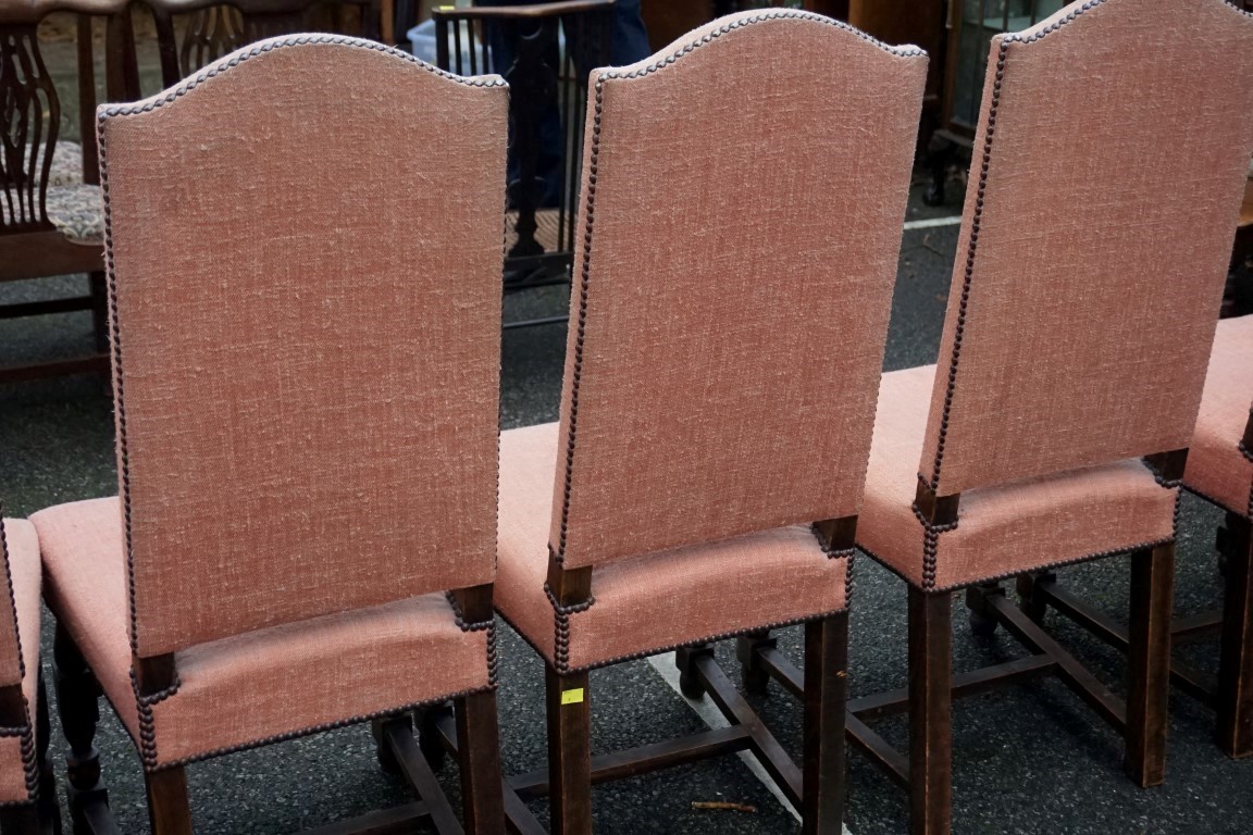 A set of six beech dining chairs.Payment must be made in advance of collection which is strictly - Image 5 of 5