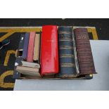 Three old family Bibles; together with a few misc. other books.Payment must be made in advance of