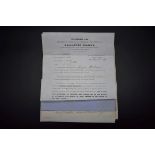 BANKING: GUARANTEE SOCIETY: collection of 6 printed notices and documents related, 1860s period, old
