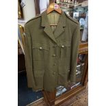 A British Army Royal Signals/Parachute Regiment officer's jacket, by Moss Bros.