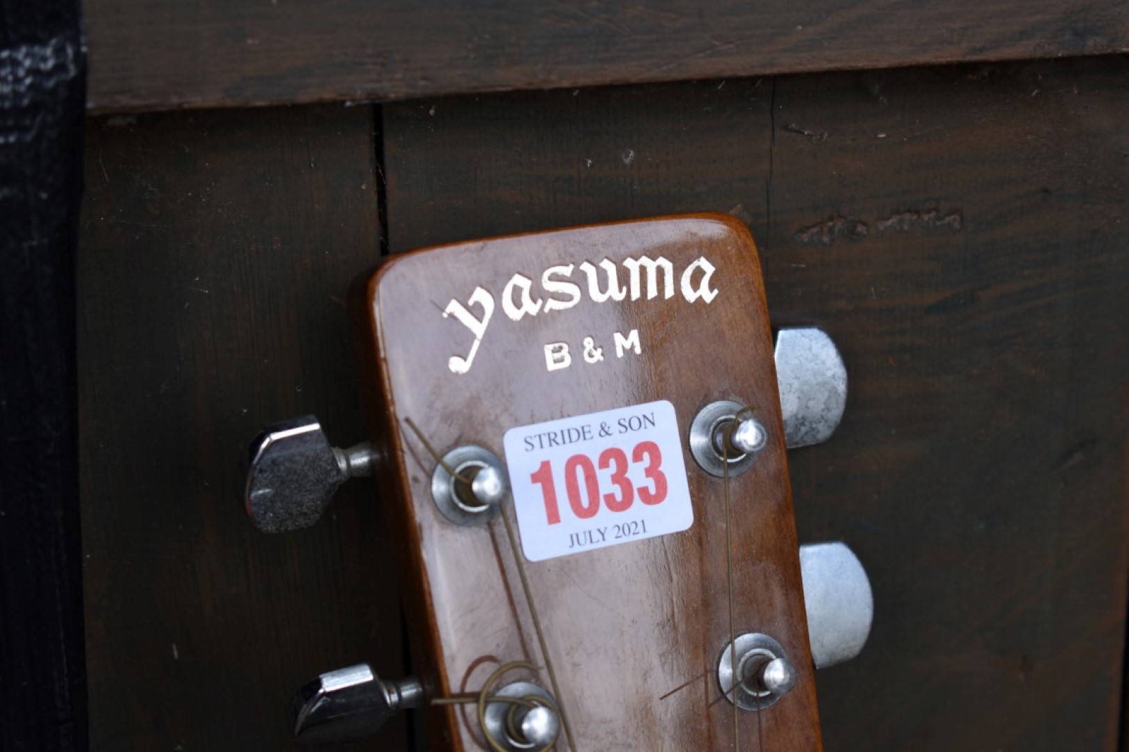 A Yasuma Jumbo 155 acoustic guitar; together with another acoustic guitar. - Image 2 of 3