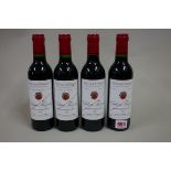 Four 37.5cl bottles of Chateau Faizeau Vieilles Vignes, 1995, Montagne Ste Emilion, (in). (4)
