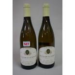 Two 75cl bottles of Meusault-Charmes, Henri Germain, 2002. (2)