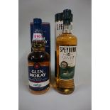 Two 70cl bottles of single malt whisky, comprising: Glen Moray, in card box; and Speyburn 10 year