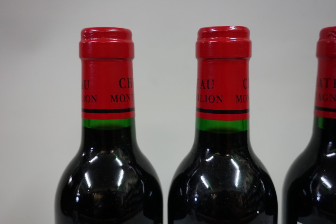 Four 37.5cl bottles of Chateau Faizeau Vieilles Vignes, 1995, Montagne Ste Emilion, (in). (4) - Image 2 of 4