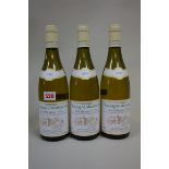 Three 75cl bottles of Chassagne Montrachet, Les Embrazes 1er Cru, 2002. (3)