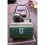 (LC) An old Ransomes '24' cylinder lawnmower.
