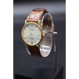 A Rolex Cellini 18ct gold manual wind wristwatch, Ref 5115/8, case No.701627R4, on original strap