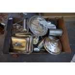 WITHDRAWN FROM SALE A sundry lot of silverplate.