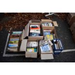 Eight boxes of mixed books; to include art reference and miscellaneous