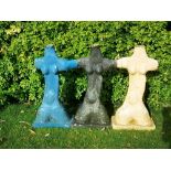 Modern and Garden Sculpture: Gerald Moore, The Three Graces, Fibreglass, 100cm high, Part of the