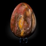 Minerals: A large fossil wood eggMadagascar, Triassic20cm high