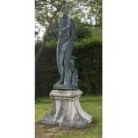 A bronze figure of the Medici Venus Italian