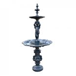 A cast iron fountain