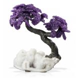 An Amethyst tree modern