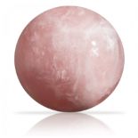 A Rose Quartz sphere