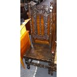 Ant Carved Hall Chair