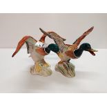 2 Beswick Mallards 750 749