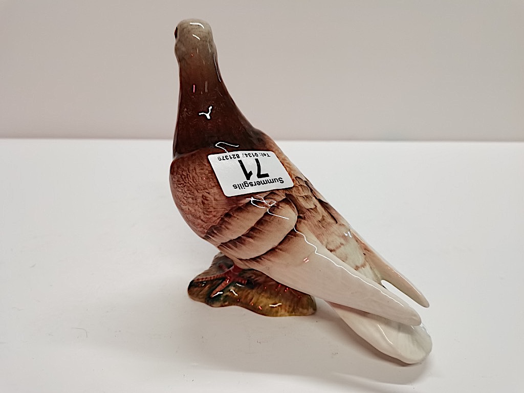 Beswick Pigeon 1383 Gloss Brown - Image 2 of 3