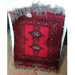 Afghan prayer rug