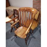 Farmhouse Chair, Vict Nursing Chair & Childs High Chair