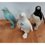 3x Beswick Penguins 20cm VGC