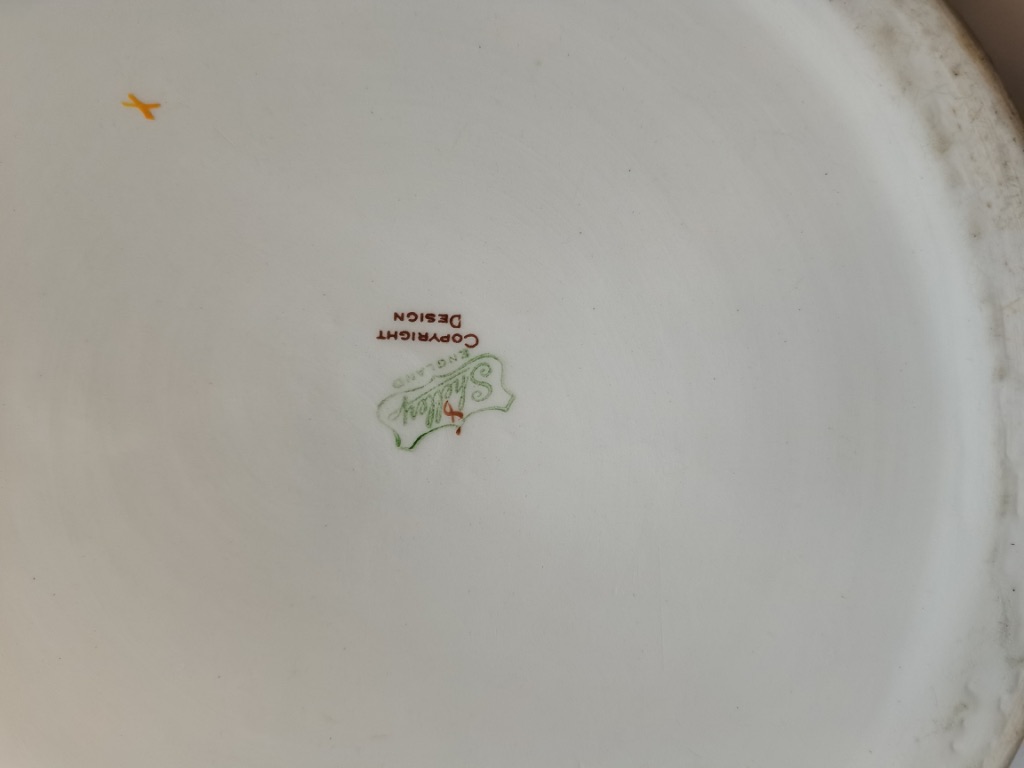 Mabel Lucie Attwell Baby Plate (chip) + other & 2x Chinese Plates - Image 2 of 6