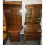 Bureau Bookcase, Vict Pictures & Display Cabinet