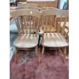 5 Pine Kitchen Chairs