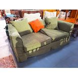 2 Seater Green Sofa