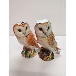 2 Beswick Owls 1046