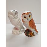 2 Beswick Owls 1046