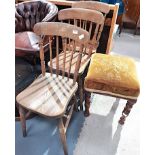 3 Ant Kitchen Chairs & Stool