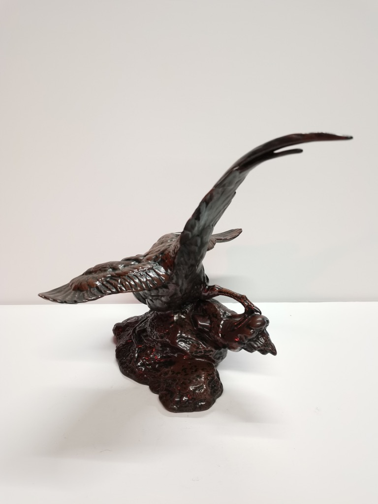 Beswick Bronze effect pheasant 30cm high - Image 2 of 3