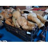 6 X Vintage Teddy Bears