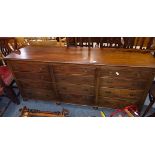 Oak Dresser Base The size is 183cm x 46 x 80 high and in good condition.