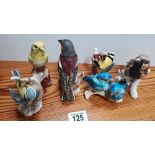 6 Goebel Birds