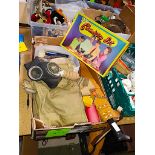 Gas Mask, Chemistry Set etc