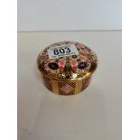 Crown Derby trinket box