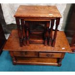 Oak Coffee Table & Nest of Tables