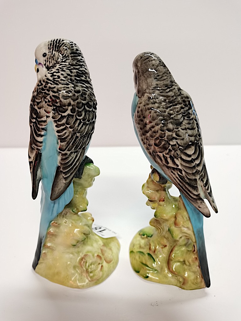 2 Beswick Budgies 1217 1216 - Image 2 of 3