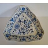 Dresden blue and white dish