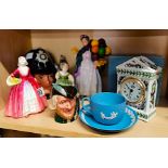 Doulton Balloon Seller, Janet, Fair Maiden, Robin Hood, Bobby etc