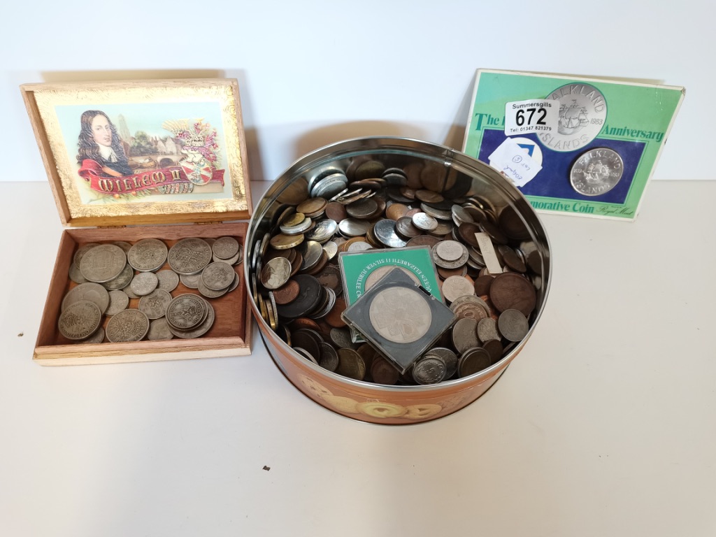 Box of World Coins