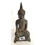 Metal Buddha figure