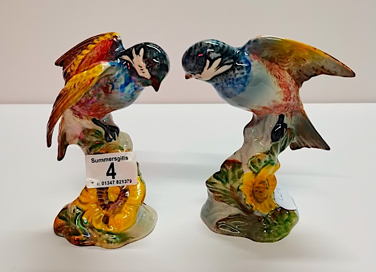 2XBeswick Chaffinch 14cm 929 EXC