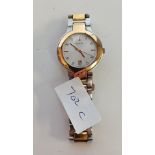 Gucci mans watch needs battery 8900 model bi metal