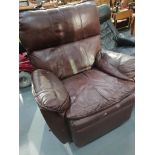 Leather Reclining Chair